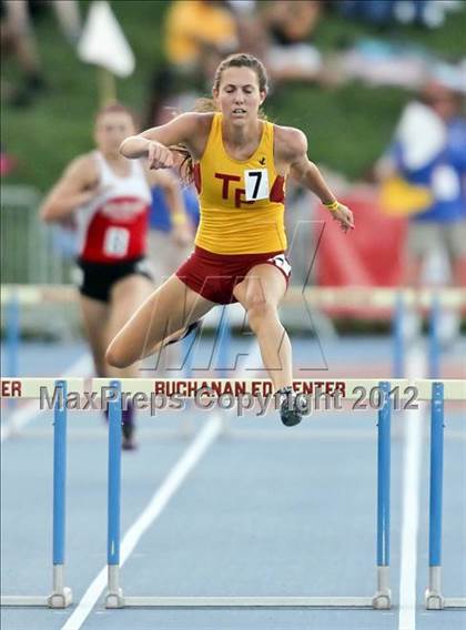 Thumbnail 3 in CIF State Track & Field Championships (Girls Preliminary Track Events) photogallery.