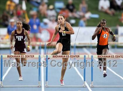 Thumbnail 1 in CIF State Track & Field Championships (Girls Preliminary Track Events) photogallery.