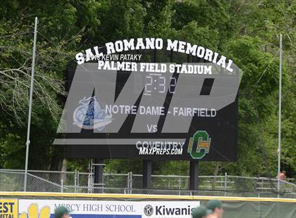 Thumbnail 2 in Notre Dame Catholic vs. Coventry (CIAC Class S Final) photogallery.