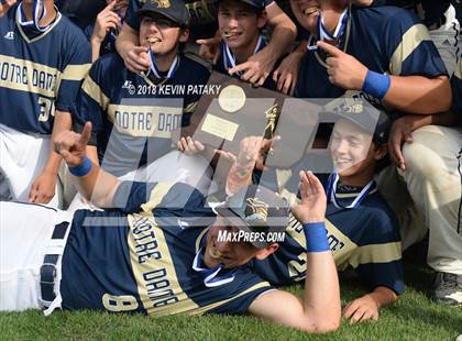 Thumbnail 1 in Notre Dame Catholic vs. Coventry (CIAC Class S Final) photogallery.