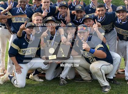 Thumbnail 3 in Notre Dame Catholic vs. Coventry (CIAC Class S Final) photogallery.