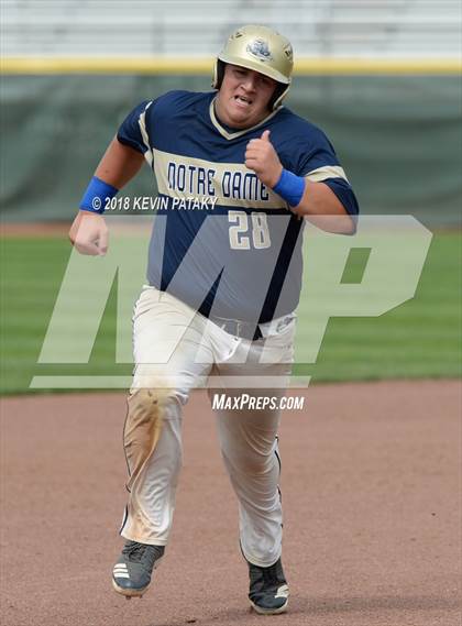 Thumbnail 1 in Notre Dame Catholic vs. Coventry (CIAC Class S Final) photogallery.