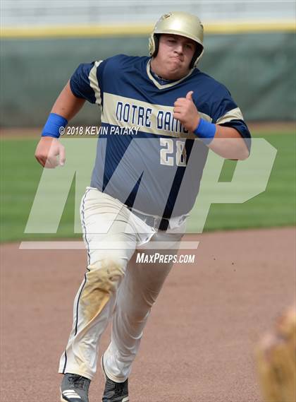 Thumbnail 2 in Notre Dame Catholic vs. Coventry (CIAC Class S Final) photogallery.