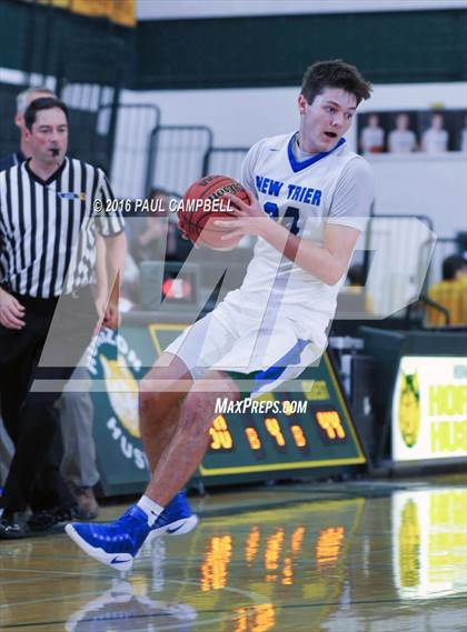 Thumbnail 2 in New Trier vs North Canyon (Horizon Holiday Hoops) photogallery.