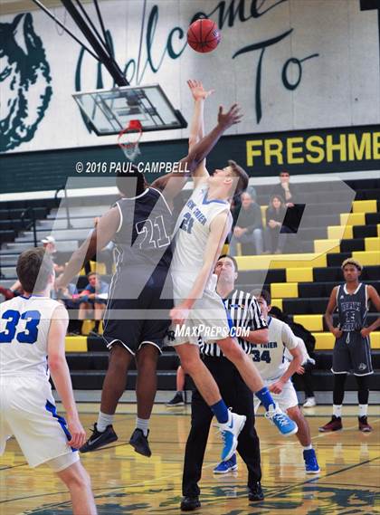 Thumbnail 1 in New Trier vs North Canyon (Horizon Holiday Hoops) photogallery.