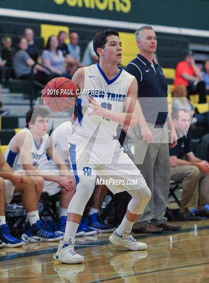 Thumbnail 1 in New Trier vs North Canyon (Horizon Holiday Hoops) photogallery.