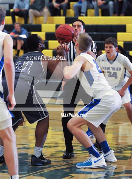Thumbnail 3 in New Trier vs North Canyon (Horizon Holiday Hoops) photogallery.