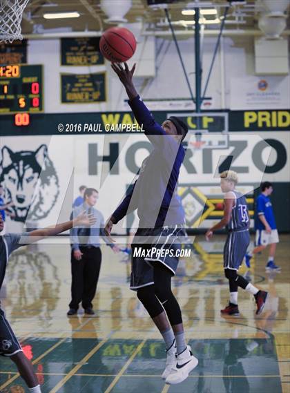 Thumbnail 2 in New Trier vs North Canyon (Horizon Holiday Hoops) photogallery.