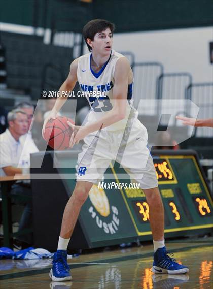 Thumbnail 2 in New Trier vs North Canyon (Horizon Holiday Hoops) photogallery.