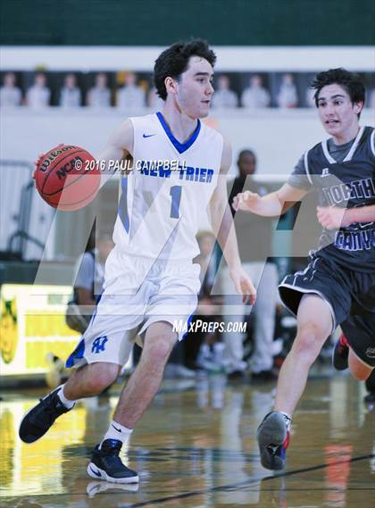 Thumbnail 1 in New Trier vs North Canyon (Horizon Holiday Hoops) photogallery.