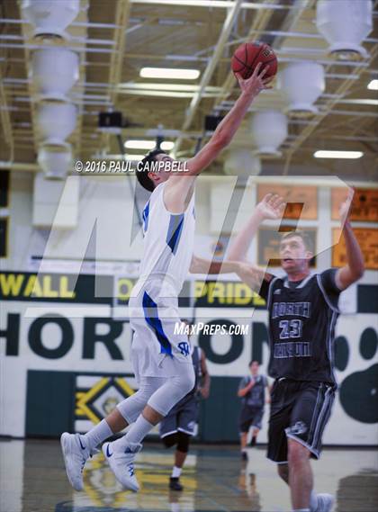 Thumbnail 3 in New Trier vs North Canyon (Horizon Holiday Hoops) photogallery.
