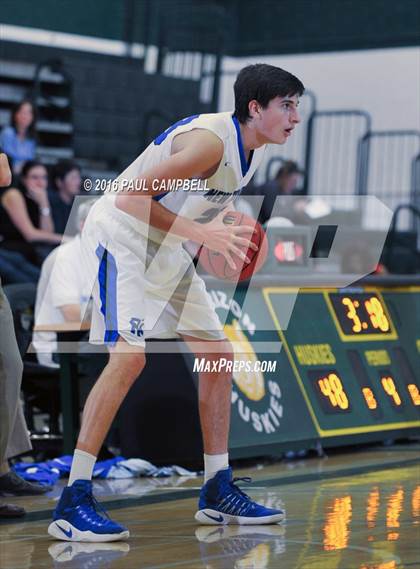 Thumbnail 3 in New Trier vs North Canyon (Horizon Holiday Hoops) photogallery.