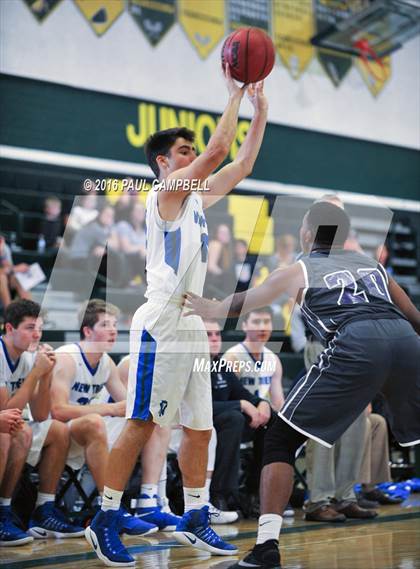 Thumbnail 1 in New Trier vs North Canyon (Horizon Holiday Hoops) photogallery.