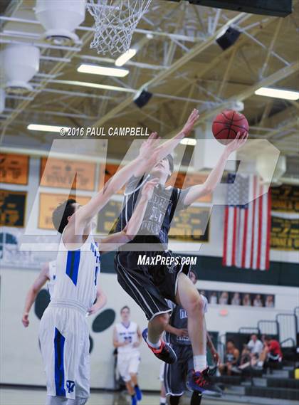 Thumbnail 1 in New Trier vs North Canyon (Horizon Holiday Hoops) photogallery.