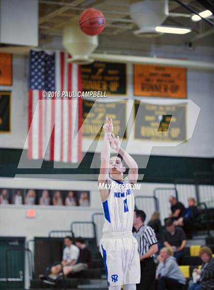 Thumbnail 1 in New Trier vs North Canyon (Horizon Holiday Hoops) photogallery.