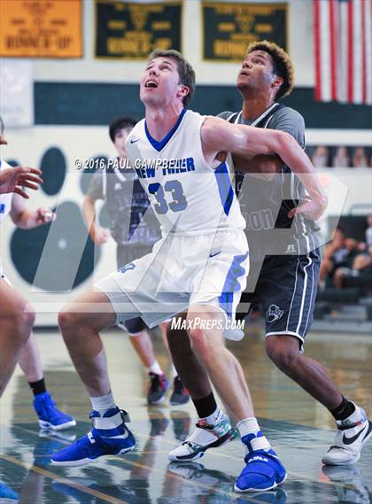 Thumbnail 2 in New Trier vs North Canyon (Horizon Holiday Hoops) photogallery.