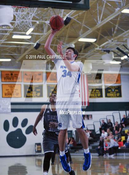 Thumbnail 2 in New Trier vs North Canyon (Horizon Holiday Hoops) photogallery.