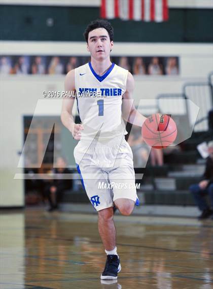 Thumbnail 1 in New Trier vs North Canyon (Horizon Holiday Hoops) photogallery.