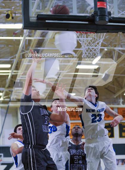 Thumbnail 1 in New Trier vs North Canyon (Horizon Holiday Hoops) photogallery.