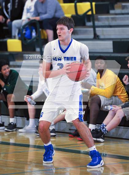 Thumbnail 2 in New Trier vs North Canyon (Horizon Holiday Hoops) photogallery.