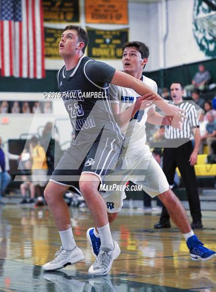 Thumbnail 1 in New Trier vs North Canyon (Horizon Holiday Hoops) photogallery.