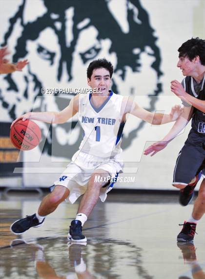 Thumbnail 1 in New Trier vs North Canyon (Horizon Holiday Hoops) photogallery.