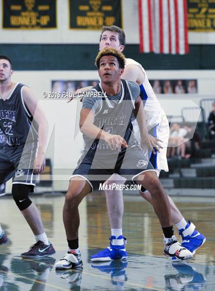 Thumbnail 3 in New Trier vs North Canyon (Horizon Holiday Hoops) photogallery.