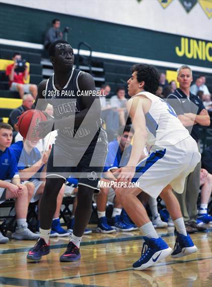 Thumbnail 1 in New Trier vs North Canyon (Horizon Holiday Hoops) photogallery.
