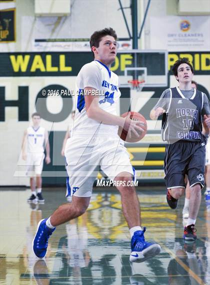 Thumbnail 2 in New Trier vs North Canyon (Horizon Holiday Hoops) photogallery.