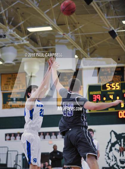 Thumbnail 2 in New Trier vs North Canyon (Horizon Holiday Hoops) photogallery.