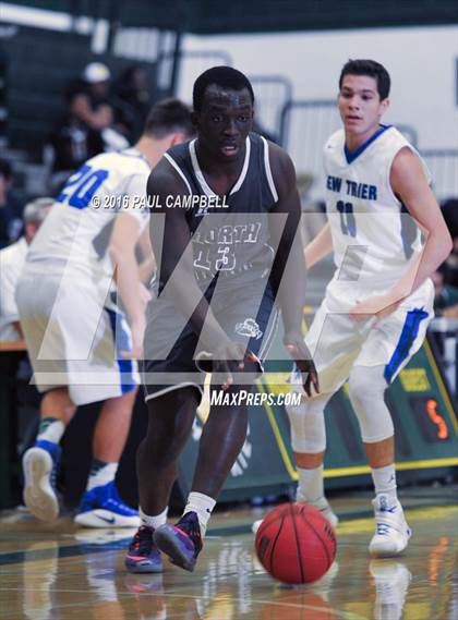 Thumbnail 1 in New Trier vs North Canyon (Horizon Holiday Hoops) photogallery.
