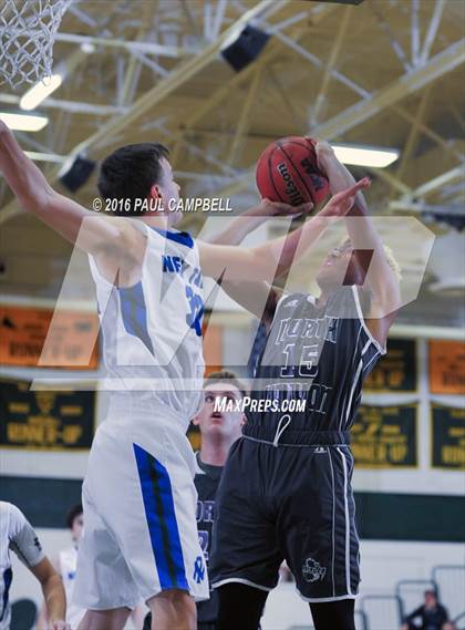 Thumbnail 3 in New Trier vs North Canyon (Horizon Holiday Hoops) photogallery.