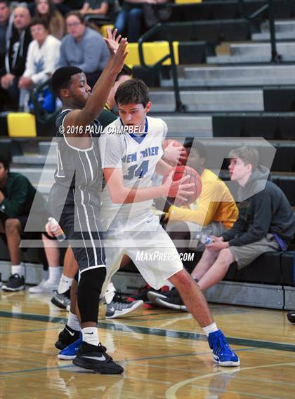 Thumbnail 1 in New Trier vs North Canyon (Horizon Holiday Hoops) photogallery.