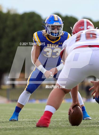 Thumbnail 2 in Brock @ Jim Ned (UIL 3A Region Playoff) photogallery.