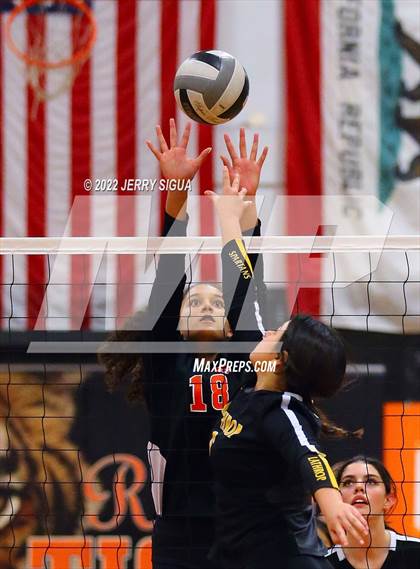 Thumbnail 2 in Lathrop @ Roseville (CIF SJS D3 Playoff) photogallery.