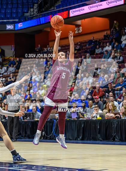Thumbnail 1 in St. Paul Catholic vs. Windham (CIAC M Final) photogallery.