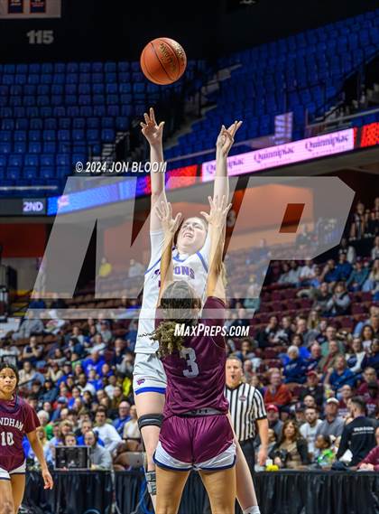 Thumbnail 3 in St. Paul Catholic vs. Windham (CIAC M Final) photogallery.