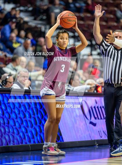 Thumbnail 3 in St. Paul Catholic vs. Windham (CIAC M Final) photogallery.