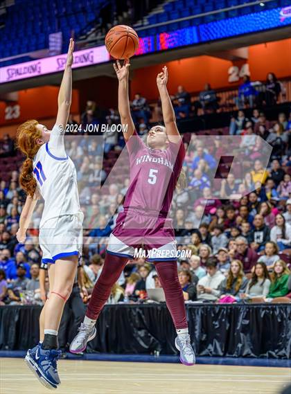 Thumbnail 1 in St. Paul Catholic vs. Windham (CIAC M Final) photogallery.