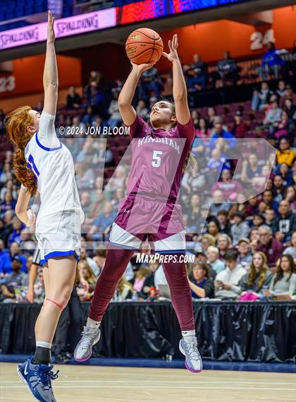 Thumbnail 3 in St. Paul Catholic vs. Windham (CIAC M Final) photogallery.