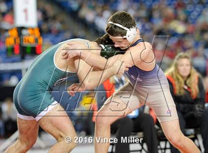 Thumbnail 2 in WIAA 3A 160 LB Championship photogallery.