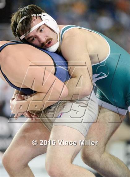 Thumbnail 2 in WIAA 3A 160 LB Championship photogallery.