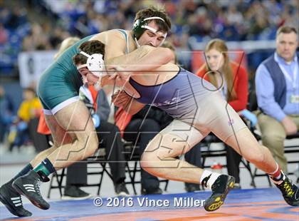 Thumbnail 2 in WIAA 3A 160 LB Championship photogallery.