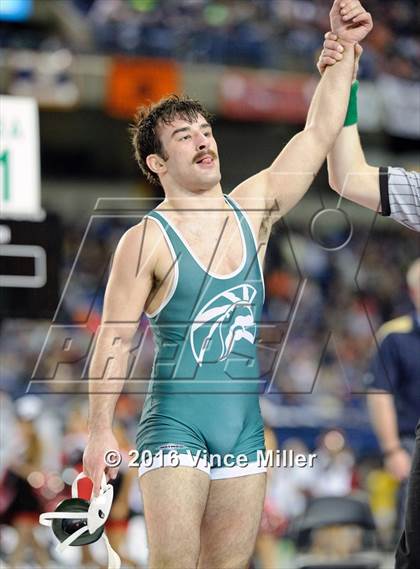 Thumbnail 1 in WIAA 3A 160 LB Championship photogallery.