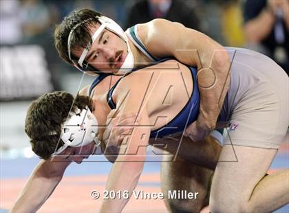 Thumbnail 2 in WIAA 3A 160 LB Championship photogallery.