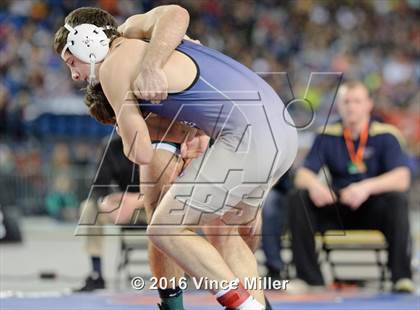 Thumbnail 1 in WIAA 3A 160 LB Championship photogallery.