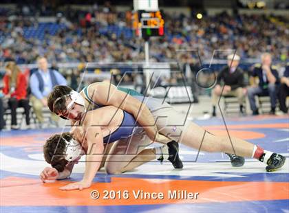 Thumbnail 2 in WIAA 3A 160 LB Championship photogallery.
