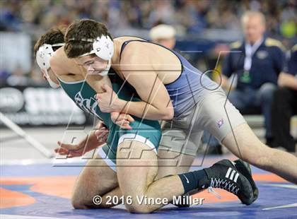Thumbnail 2 in WIAA 3A 160 LB Championship photogallery.