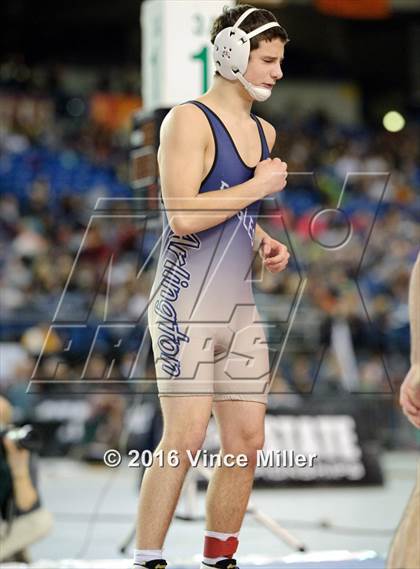 Thumbnail 1 in WIAA 3A 160 LB Championship photogallery.