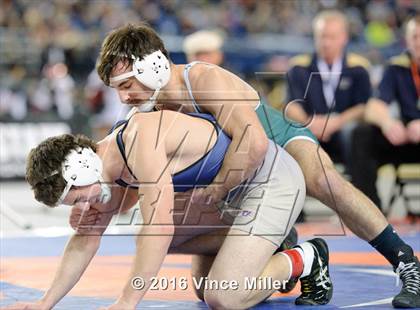 Thumbnail 1 in WIAA 3A 160 LB Championship photogallery.